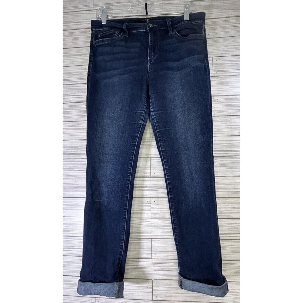 Joe's Jeans Women's Dark Wash Cuffed Ankle Skinny Relaxed Fit Jeans Size Medium